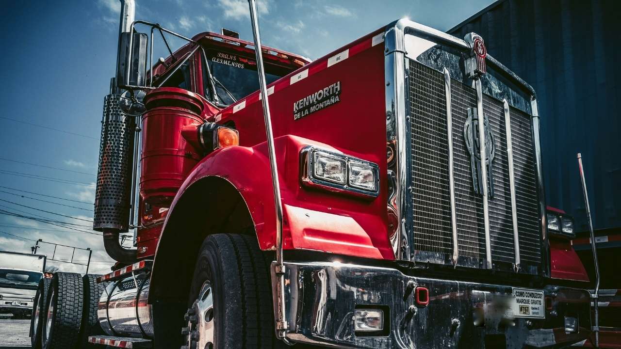 Red truck