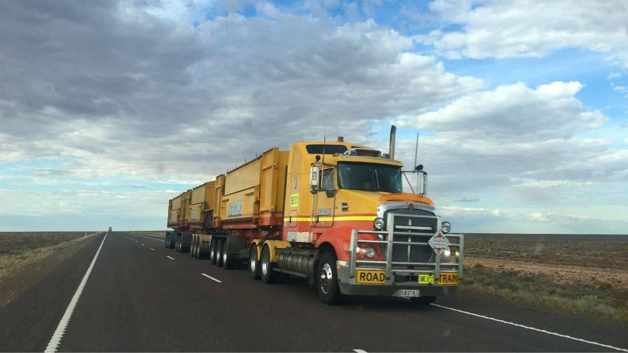 Yellow truck